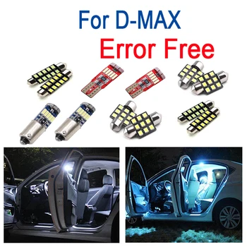 6pcs x 100% Error Free LED interior dome bulb + license plate light kit for Isuzu D-MAX D MAX Dmax I II (2002-2019)
6pcs x 100% Error Free LED interior dome bulb + license plate light kit for Isuzu D-MAX D MAX Dmax I II (2002-2019)