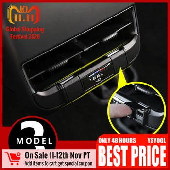 Modification Rear Exhaust Port Usb Charging Port Decoration Protective Cover Modification Auto Accessories For Tesla Model 3
Modification Rear Exhaust Port Usb Charging Port Decoration Protective Cover Modification Auto Accessories For Tesla Model 3