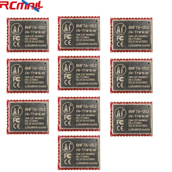 10Pcs/lot SX1276 RHF76-052 LoRa Module 433MHz 470MHz 868MHz 915MHz LoRaWAN Wifi Transceiver Module STM32L052C8T6 15Km FZ2853
10Pcs/lot SX1276 RHF76-052 LoRa Module 433MHz 470MHz 868MHz 915MHz LoRaWAN Wifi Transceiver Module STM32L052C8T6 15Km FZ2853