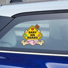 1pc Baby On Board SAFETY Car Window Stickers Yellow REFLECTIVE Warning Sign Baby warning stickers Reflective English stickers
1pc Baby On Board SAFETY Car Window Stickers Yellow REFLECTIVE Warning Sign Baby warning stickers Reflective English stickers