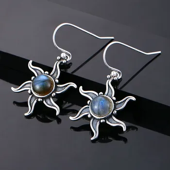 Vintage Natural Moonstone Dangle Earrings 925 Silver Drop Earrings for Women Fine Jewelry Birthday Party Gifts
Vintage Natural Moonstone Dangle Earrings 925 Silver Drop Earrings for Women Fine Jewelry Birthday Party Gifts