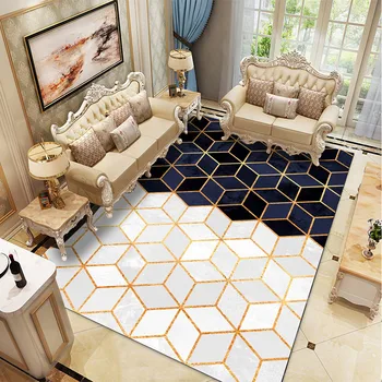 Nordic Geometric Lattice 3D Printed Carpets for Living Room Bedroom Area Rugs Home Decor Large Carpet Hallway Antiskid Floor Mat
Nordic Geometric Lattice 3D Printed Carpets for Living Room Bedroom Area Rugs Home Decor Large Carpet Hallway Antiskid Floor Mat