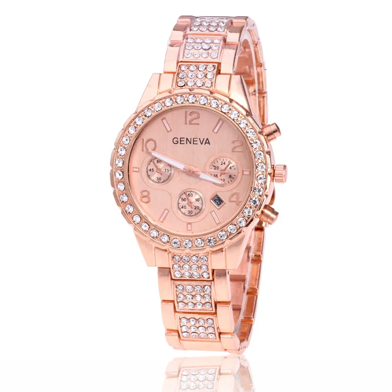 Hot Selling Geneva Fashion Diamond Set Three-Eyed Steel Belt Watch Business Quartz Watch Single Force Watch
Hot Selling Geneva Fashion Diamond Set Three-Eyed Steel Belt Watch Business Quartz Watch Single Force Watch