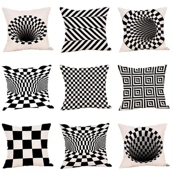Three-dimensional Classic Geometric Abstract Checkered Linen Pillowcase Home Sofa Pillowcase Suitable For Home Textile Products
Three-dimensional Classic Geometric Abstract Checkered Linen Pillowcase Home Sofa Pillowcase Suitable For Home Textile Products