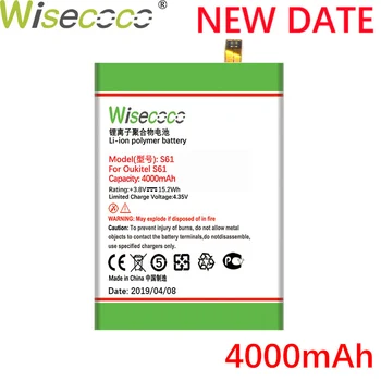 Wisecoco 4000mAh S61 Battery For OUKITEL S61 For OUKITEL U25 Pro MTK6750T Phone Latest Production High Quality Battery+Tracking
Wisecoco 4000mAh S61 Battery For OUKITEL S61 For OUKITEL U25 Pro MTK6750T Phone Latest Production High Quality Battery+Tracking
