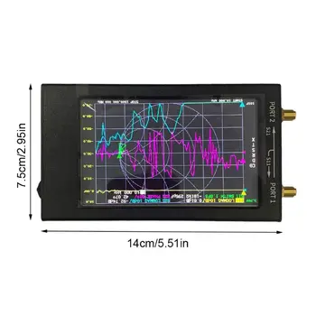 1.5GHz NanoVNA-F VNA HF VHF UHF Vector Net-work Antenna Analyzer with 4.3 Inch IPS LCD Display
1.5GHz NanoVNA-F VNA HF VHF UHF Vector Net-work Antenna Analyzer with 4.3 Inch IPS LCD Display