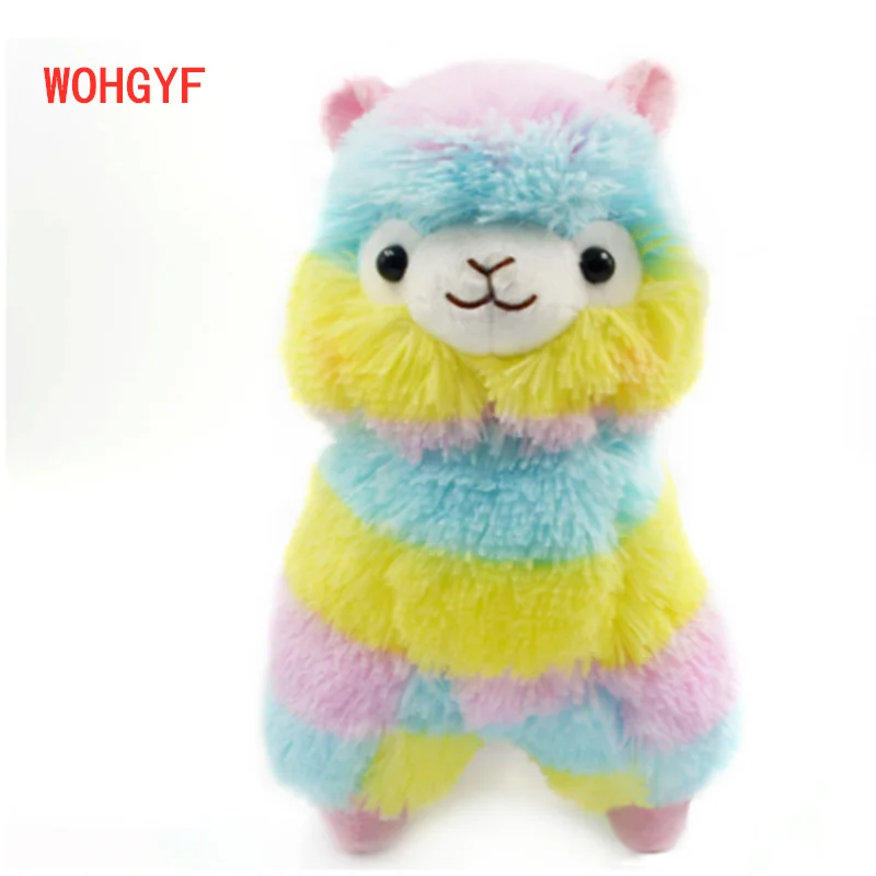35/50cm Rainbow Alpaca Plush Toy Vicugna Pacos Japanese Soft Plush Alpacasso Sheep Llama Stuffed Toy Gifts for kids and Girls
35/50cm Rainbow Alpaca Plush Toy Vicugna Pacos Japanese Soft Plush Alpacasso Sheep Llama Stuffed Toy Gifts for kids and Girls