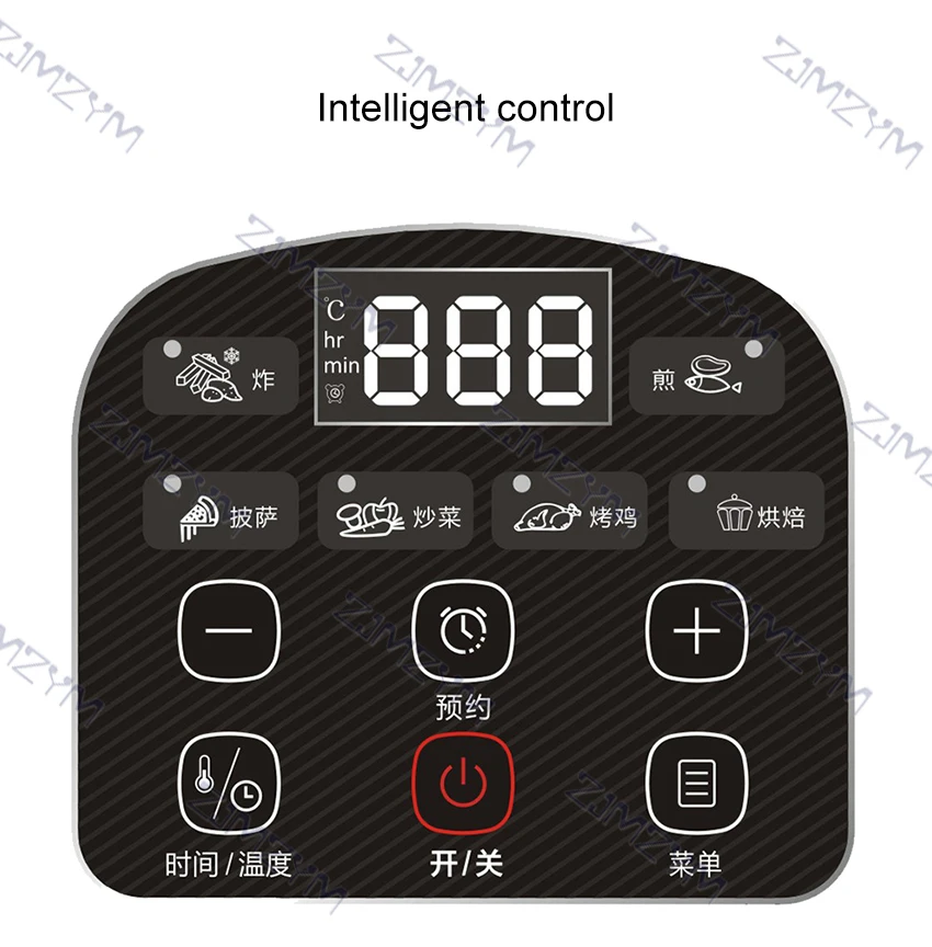 Description Picture 4 of item7L 1300W Multifunction Air Fryer Oil Free Chicken Air Fryer Electric Deep Fryer Air Deep Frying Machine With Intelligent Control