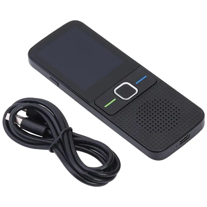 T10 Wireless Voice Translator Multiple Languages Interpreter w/72H Standby Time WiFi networking SR Speech Recognition
T10 Wireless Voice Translator Multiple Languages Interpreter w/72H Standby Time WiFi networking SR Speech Recognition