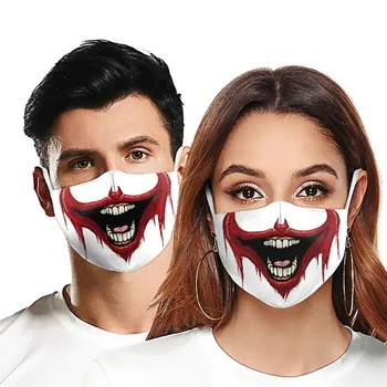 Unisex Seamless Reusable Anti-dust Protective Face Masks Funny Big Mouth Joker Printed Masks Adults Unisex Multicolor Clown Mask
Unisex Seamless Reusable Anti-dust Protective Face Masks Funny Big Mouth Joker Printed Masks Adults Unisex Multicolor Clown Mask