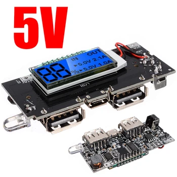 Repairment Digital Display Dual USB 5V 1A 2.1A Mobile Power Bank 18650 Battery Charger PCBA Motherboard LCD Charging Module
Repairment Digital Display Dual USB 5V 1A 2.1A Mobile Power Bank 18650 Battery Charger PCBA Motherboard LCD Charging Module