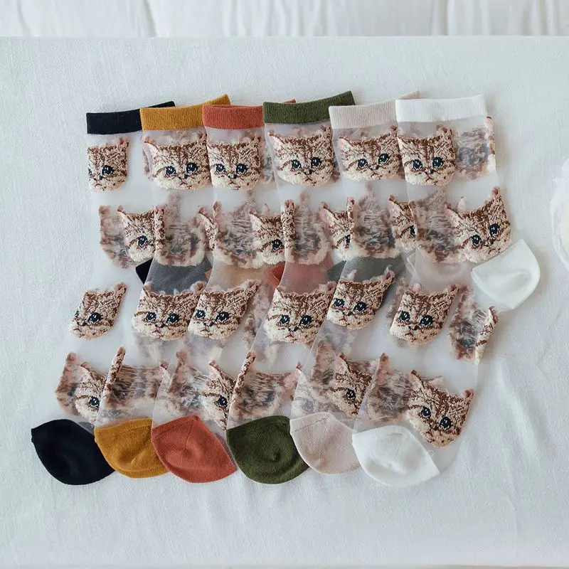 2020 New Ladies Cartoon Cat Pattern Glass Wool Daily Trend All-match Female Mid-tube Socks
2020 New Ladies Cartoon Cat Pattern Glass Wool Daily Trend All-match Female Mid-tube Socks