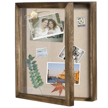 2019 High Quality Shadow Box Display Cabinet Photo Frame And Linen Back Souvenir Photo Memory Box Support Wholesale Dropshipping
2019 High Quality Shadow Box Display Cabinet Photo Frame And Linen Back Souvenir Photo Memory Box Support Wholesale Dropshipping
