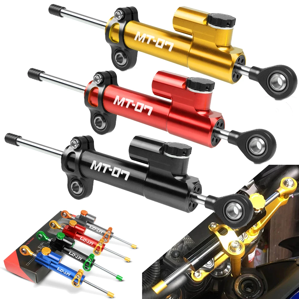 For YAMAHA FZ-07 fz 07 fz07 MT-07 mt 07 mt07 2014-2019 2015 2016 2017 Universal Motorcycle Adjustable Steering Damper Stabilizer
For YAMAHA FZ-07 fz 07 fz07 MT-07 mt 07 mt07 2014-2019 2015 2016 2017 Universal Motorcycle Adjustable Steering Damper Stabilizer