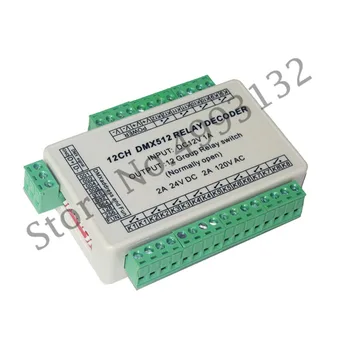 12-channel DMX512 Signal Relay 12-channel DMX Relay Switch Can Only Use Signal Without Load
12-channel DMX512 Signal Relay 12-channel DMX Relay Switch Can Only Use Signal Without Load