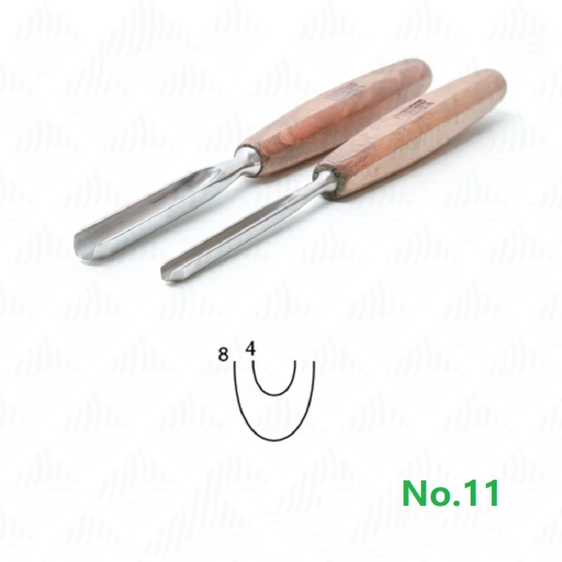 Narex No. 11 contour engraving chisel carving curve arc chisel Czech original imported 
Narex No. 11 contour engraving chisel carving curve arc chisel Czech original imported