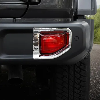 Rear bumper fog lights cover lamp sticker decorative trim exterior Accessories chromium styling body kits for jeep wrangler JL
Rear bumper fog lights cover lamp sticker decorative trim exterior Accessories chromium styling body kits for jeep wrangler JL