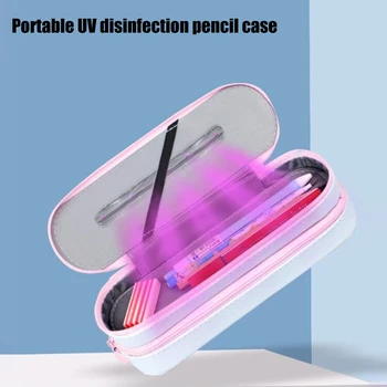 LED UV Disinfection Pencil Case USB Rechargeable PU Ultraviolet Sterilization Pen Box School Student Children Stationery Storage
LED UV Disinfection Pencil Case USB Rechargeable PU Ultraviolet Sterilization Pen Box School Student Children Stationery Storage