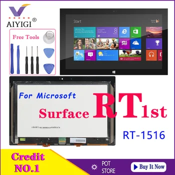 Original Tested LCD Screen Replacment 10.6" LCD Display Touch Screen Assembly For Microsoft Surface RT 1516 LTL106AL01-001
Original Tested LCD Screen Replacment 10.6" LCD Display Touch Screen Assembly For Microsoft Surface RT 1516 LTL106AL01-001