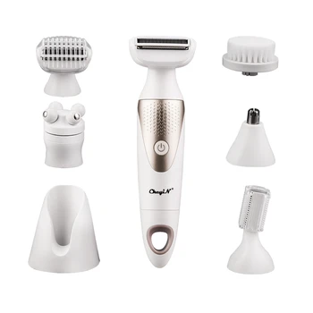 5 in 1 Womens Hair Removal Set Painless Epilator Cordless Hair Shaver Rechargeable Razor Shaving Machine Eyebrow Nose Trimmer 48
5 in 1 Womens Hair Removal Set Painless Epilator Cordless Hair Shaver Rechargeable Razor Shaving Machine Eyebrow Nose Trimmer 48
