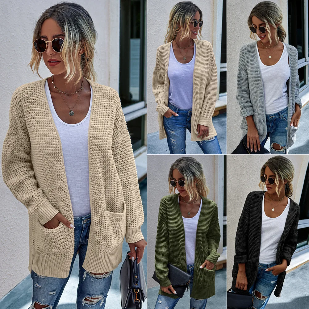 GHZTYF Ladies Long Sleeve Cardigans Sweater Coat Winter Tops Women 2020 Cardigan Sweaters Clothing
GHZTYF Ladies Long Sleeve Cardigans Sweater Coat Winter Tops Women 2020 Cardigan Sweaters Clothing