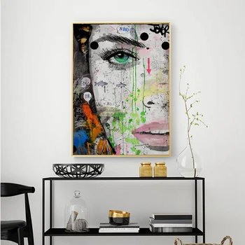 Abstract Girl Street Wall Art Canvas Paintings Modern Graffiti Pictures Posters And Printing For Living Room Home Decor Unframed
Abstract Girl Street Wall Art Canvas Paintings Modern Graffiti Pictures Posters And Printing For Living Room Home Decor Unframed