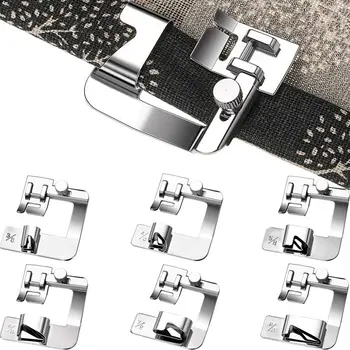 6 Pieces Rolled Hem Pressure Foot Sewing Machine Presser Foot Hemmer Foot Set (3/8 Inch, 4/8 Inch, 5/8 Inch, 6/8 Inch, 7/8 Inch,
6 Pieces Rolled Hem Pressure Foot Sewing Machine Presser Foot Hemmer Foot Set (3/8 Inch, 4/8 Inch, 5/8 Inch, 6/8 Inch, 7/8 Inch,