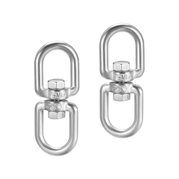 uxcell M6 Swivel Eye Double Ended Round Rotating Hoist Ring, Eye to Eye Bolt 2 Pcs
uxcell M6 Swivel Eye Double Ended Round Rotating Hoist Ring, Eye to Eye Bolt 2 Pcs