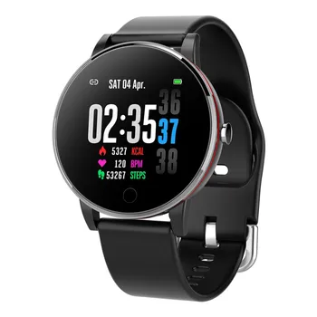 High Definition Round Screen Smart Watch Tracker Sports Fitness Blood Pressure Heart Rate Monitoring Wristband Music Control
High Definition Round Screen Smart Watch Tracker Sports Fitness Blood Pressure Heart Rate Monitoring Wristband Music Control