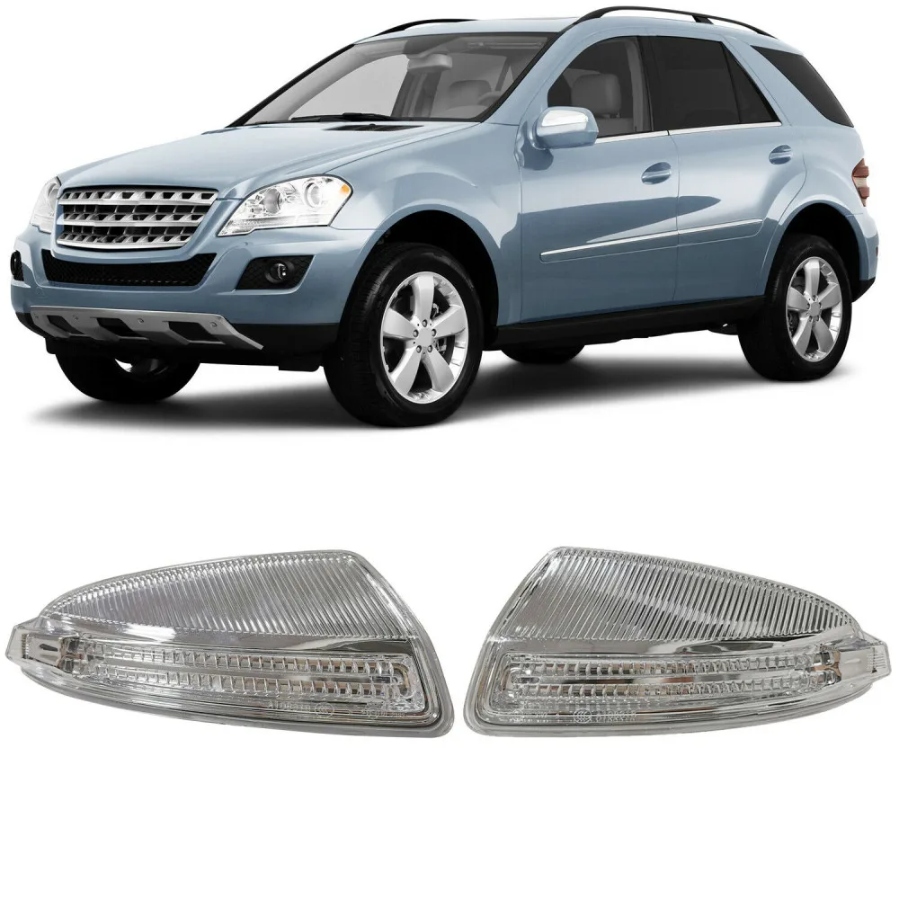 Pair Door Mirror Turn Signal Light For Mercedes Benz W164 ML350 ML450 ML500 ML Class
Pair Door Mirror Turn Signal Light For Mercedes Benz W164 ML350 ML450 ML500 ML Class