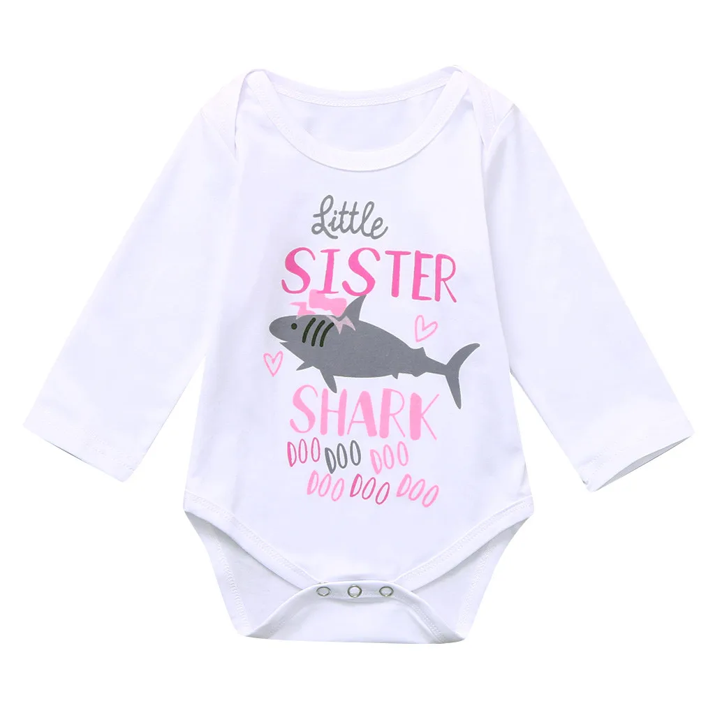 2019 Autumn Baby Bodysuit Baby Girls Onesie Body Suit Cotton Long Sleeve Baby Clothes Cartoon Shark Print Baby Bodysuits
2019 Autumn Baby Bodysuit Baby Girls Onesie Body Suit Cotton Long Sleeve Baby Clothes Cartoon Shark Print Baby Bodysuits
