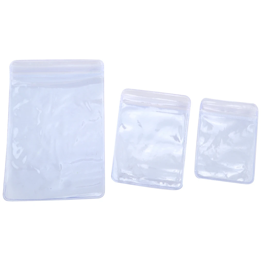 100 Pieces PPC Poly Plastic Reclosable Bag Pouch Jewelry Organizer Transparent Bag 100 Pieces PPC Poly Plastic Reclosable Bag Pouch Jewelry Organizer Transparent Bag