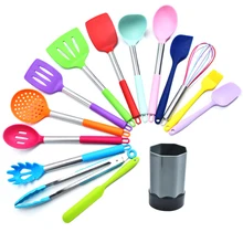 15Pcs Cooking Tools Set stainless steel+Silicone Kitchen Cooking Utensils Set Cookware Storage Box Turner Spatula Spoon Whisk
15Pcs Cooking Tools Set stainless steel+Silicone Kitchen Cooking Utensils Set Cookware Storage Box Turner Spatula Spoon Whisk