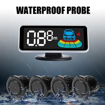 4 Sensors Voice + Buzzer Warning Car Reversing Radar Reverse LED Digital Monitor Reversing Radar Sensor Parking Sensor
4 Sensors Voice + Buzzer Warning Car Reversing Radar Reverse LED Digital Monitor Reversing Radar Sensor Parking Sensor
