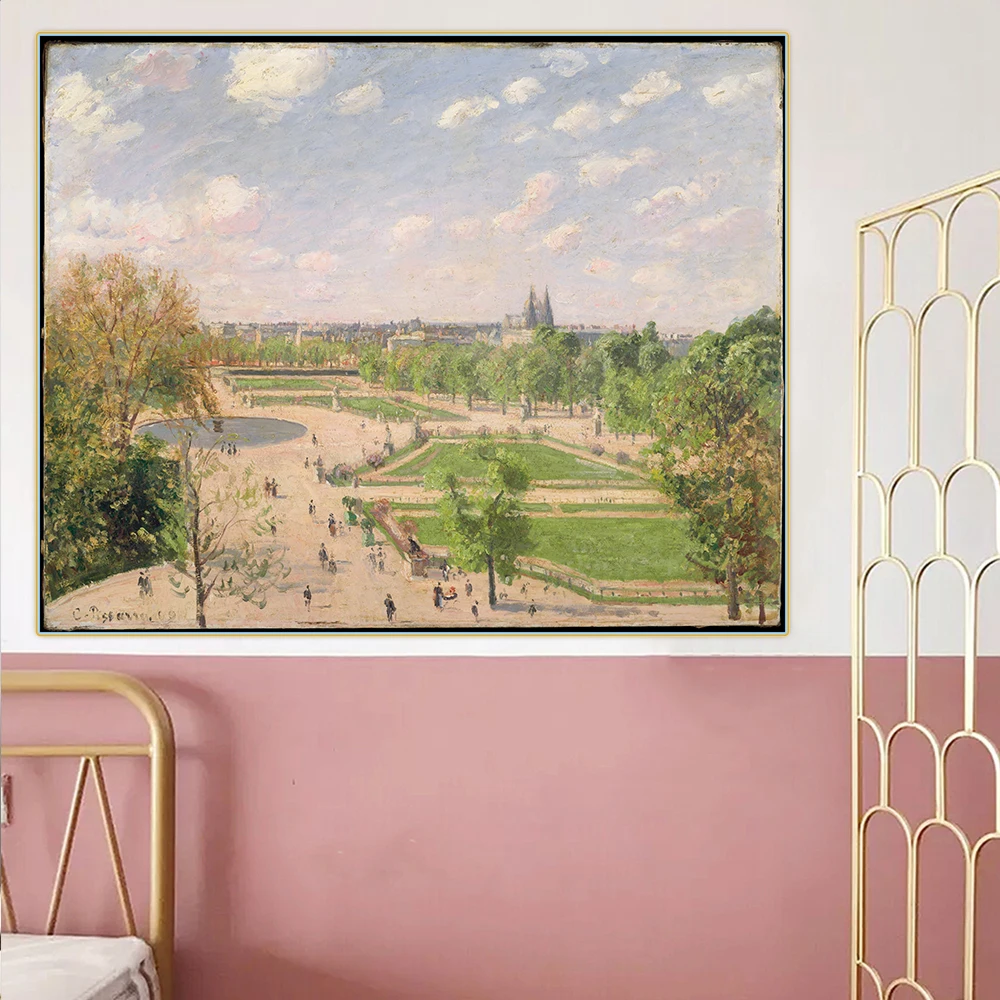 Citon Camille Pissarro《The Garden of the Tuileries on a Spring Morning》Canvas Art Oil Painting Artwork Picture Home Decoration
Citon Camille Pissarro《The Garden of the Tuileries on a Spring Morning》Canvas Art Oil Painting Artwork Picture Home Decoration