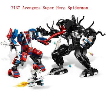 Avengers Super 2019 New Creative 7137 Spider-man Venoms Assembled Building Blocks Toys Gifts 
Avengers Super 2019 New Creative 7137 Spider-man Venoms Assembled Building Blocks Toys Gifts