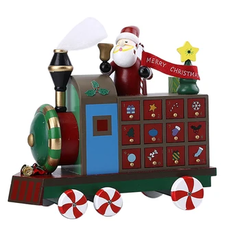 Christmas Advent Countdown Calendar Wooden Cabinet with Date Drawer Calendar Storage Box - Locomotive
Christmas Advent Countdown Calendar Wooden Cabinet with Date Drawer Calendar Storage Box - Locomotive