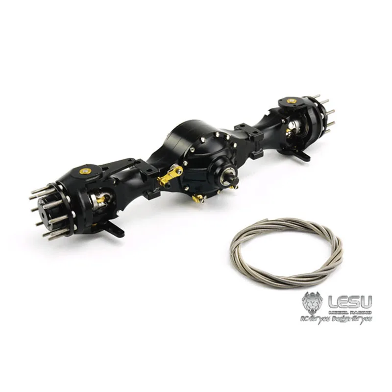 Flange LESU Metal Differential Lock Front Axle for 1/14 Tamiya RC Tractor Truck
Flange LESU Metal Differential Lock Front Axle for 1/14 Tamiya RC Tractor Truck