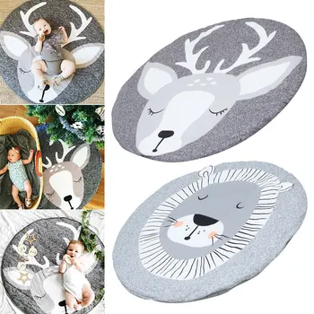 Baby Play Mat Cartoon Animal Newborn Infant Crawling Blanket Mat Cotton Round Floor Carpet Rugs for Kids Room Nursery Decor
Baby Play Mat Cartoon Animal Newborn Infant Crawling Blanket Mat Cotton Round Floor Carpet Rugs for Kids Room Nursery Decor