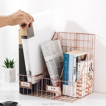 Nordic Wrought Iron Double Grid File Holder Desk Shelf Magazine Book Storage Rack Organizer S04 20 Dropship
Nordic Wrought Iron Double Grid File Holder Desk Shelf Magazine Book Storage Rack Organizer S04 20 Dropship