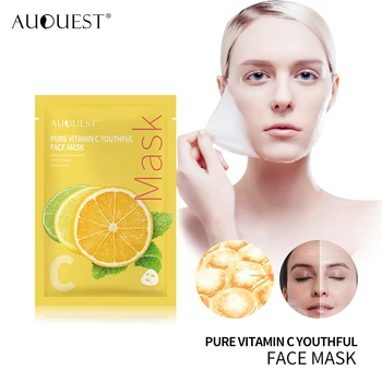 AuQuest Vitamin C Facial Mask Moisturizing Whitening Oil Control Anti Aging Anti Wrinkle Face Mask Face Care 7pcs
AuQuest Vitamin C Facial Mask Moisturizing Whitening Oil Control Anti Aging Anti Wrinkle Face Mask Face Care 7pcs