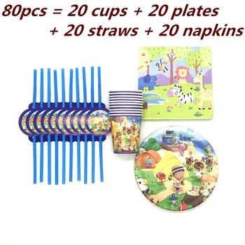 Animal Crossing: New Horizons Game Kids Party Decorations Paper Cups Napkins Plates Straws Baby Shower Birthday Party Supplies
Animal Crossing: New Horizons Game Kids Party Decorations Paper Cups Napkins Plates Straws Baby Shower Birthday Party Supplies