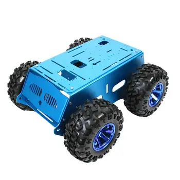 Programming Car Metal Chassis 4-wheeled Off-road Chassis Steam Kit for Raspberry Pi / Arduino / Mcu51 / Stm32
Programming Car Metal Chassis 4-wheeled Off-road Chassis Steam Kit for Raspberry Pi / Arduino / Mcu51 / Stm32