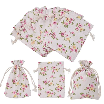 30 Pcs Candy Pouches DIY Party Favour Vintage Craft Adjustable Natural Gift Wedding Burlap Bags Packing Jewelry Floral Printed
30 Pcs Candy Pouches DIY Party Favour Vintage Craft Adjustable Natural Gift Wedding Burlap Bags Packing Jewelry Floral Printed