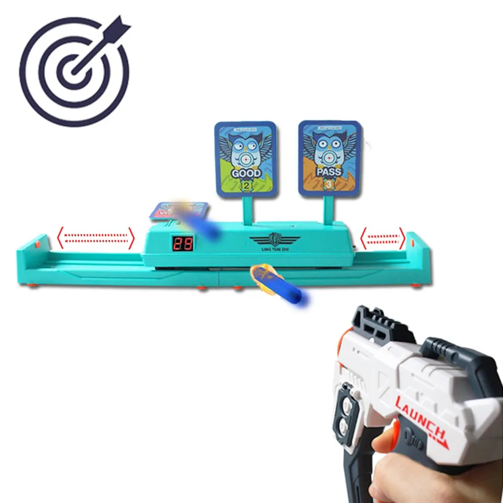 Mobile scoring target EVA soft bullet gun shooting target toy gun mobile electric return target for Soft Bullet Gun Toy Children
Mobile scoring target EVA soft bullet gun shooting target toy gun mobile electric return target for Soft Bullet Gun Toy Children