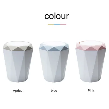 Flap Type Trash Can Diamond Shape Desktop Paper Bucket Plastic Office Garbage DC156
Flap Type Trash Can Diamond Shape Desktop Paper Bucket Plastic Office Garbage DC156