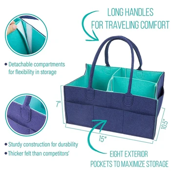 New Baby Diaper Caddy Organizer For Changing Table, Car, Bathroom, Large Portable Nursery Storage Bin, Great Travel Cadi Tote Ba
New Baby Diaper Caddy Organizer For Changing Table, Car, Bathroom, Large Portable Nursery Storage Bin, Great Travel Cadi Tote Ba