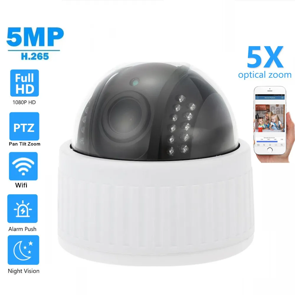1080P Wireless WiFi Camera H.264/H.265 2MP 5MP Home Security Camera IP CCTV Surveillance IR Night Vision Motion Detect P2P Onvif
1080P Wireless WiFi Camera H.264/H.265 2MP 5MP Home Security Camera IP CCTV Surveillance IR Night Vision Motion Detect P2P Onvif