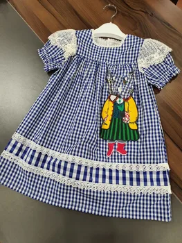 In Stock Bobomoon-DG 2002 Baby Girls Clothes Cotton Plaid Cartoon Girls Dresses Dress Elegant Thanksgiving Party Dress for Girl
In Stock Bobomoon-DG 2002 Baby Girls Clothes Cotton Plaid Cartoon Girls Dresses Dress Elegant Thanksgiving Party Dress for Girl