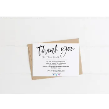 Thank You Insert Card Modern Business Insert card ADD YOUR LOGO Media Social Card Parcel Insert Card Packing card
Thank You Insert Card Modern Business Insert card ADD YOUR LOGO Media Social Card Parcel Insert Card Packing card